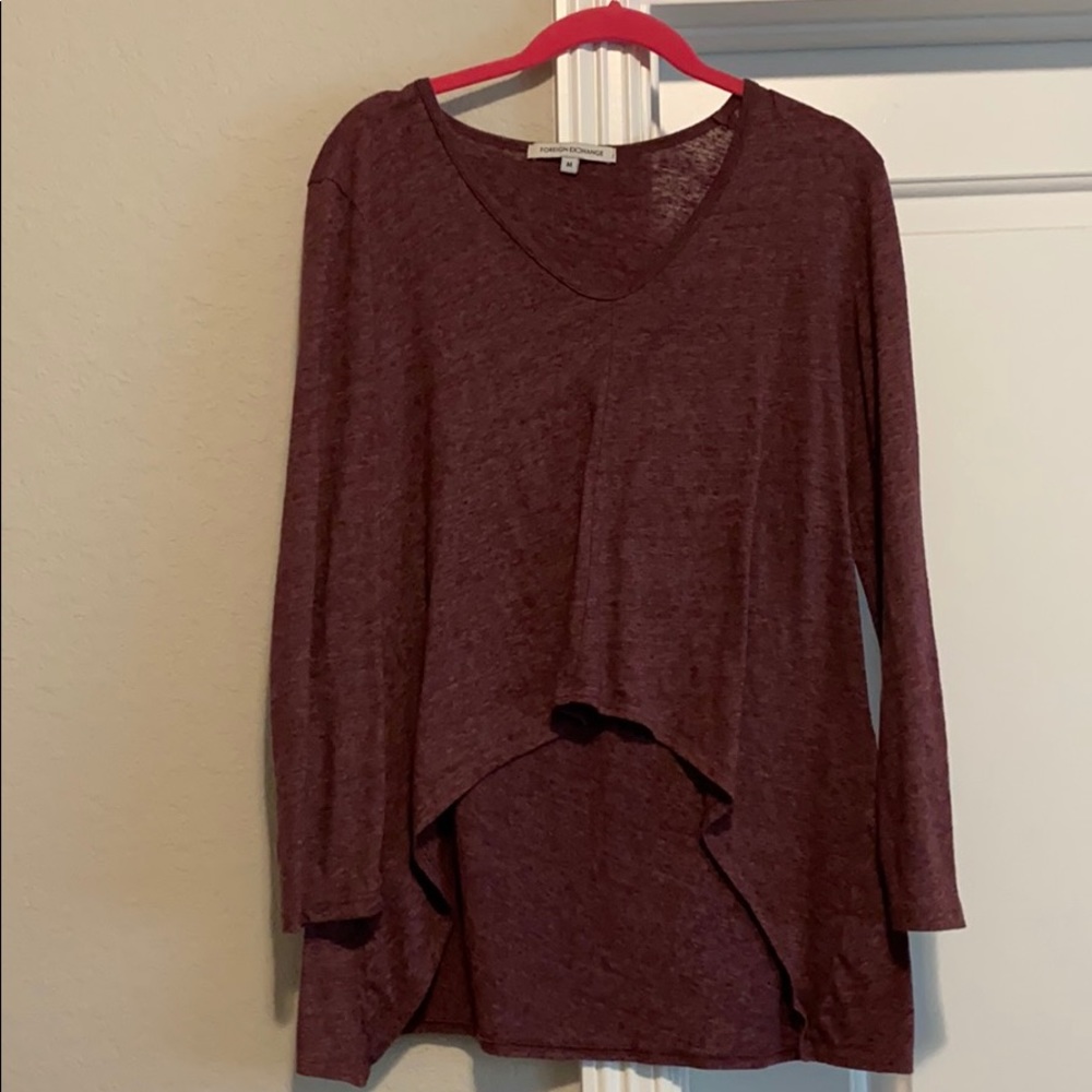 Foreign Exchange Sweater Top